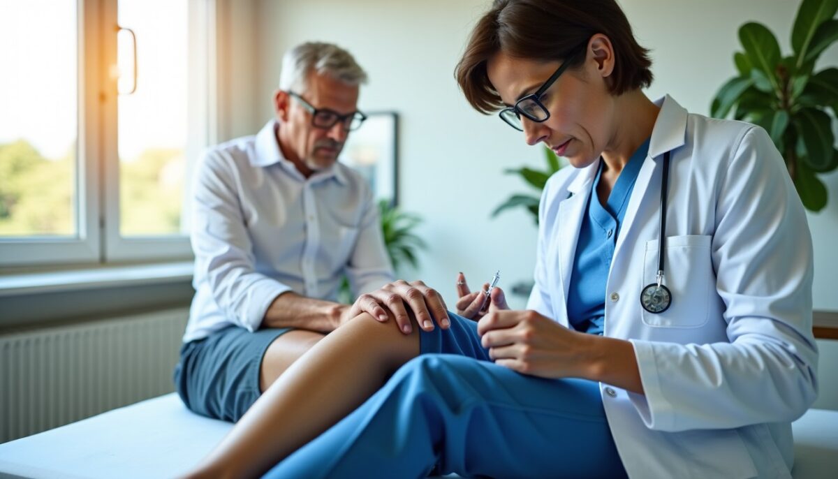 Injection d’acide hyaluronique au genou : guide complet pour comprendre et agir